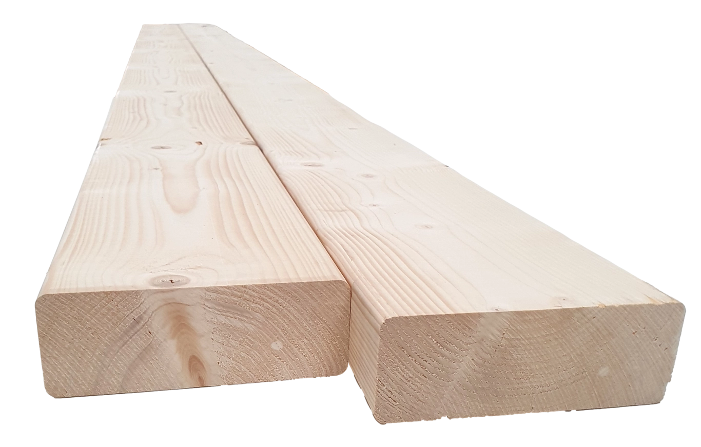Vuren balken geschaafd 75 x 200 mm afbeelding